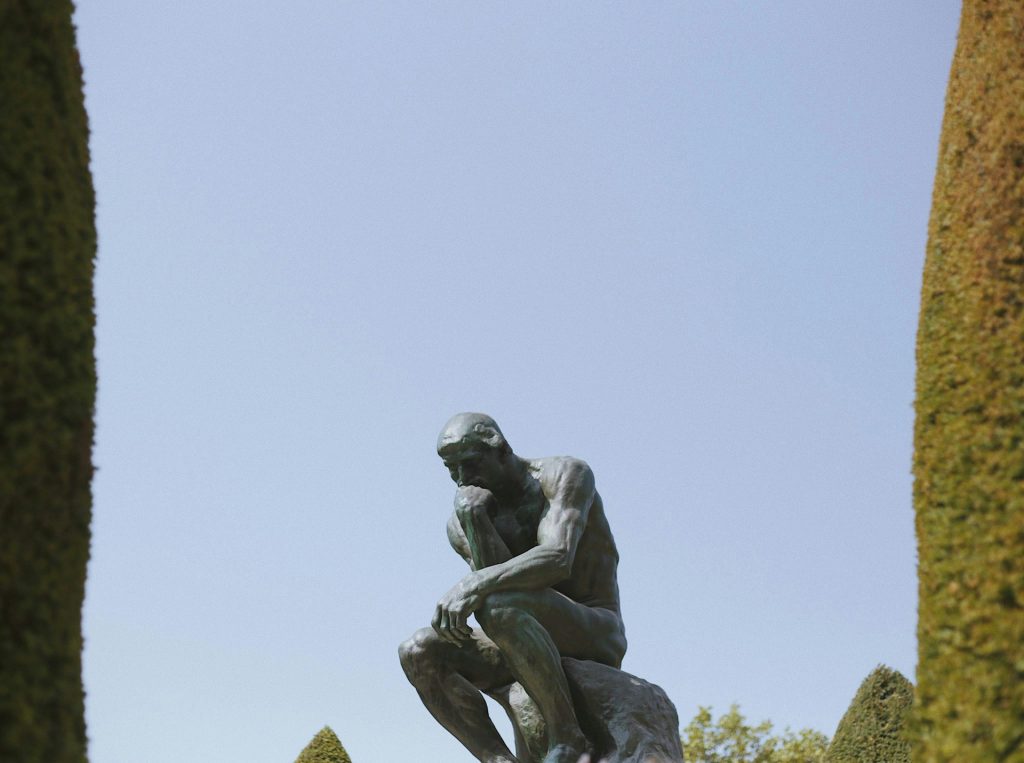 Thinker statue